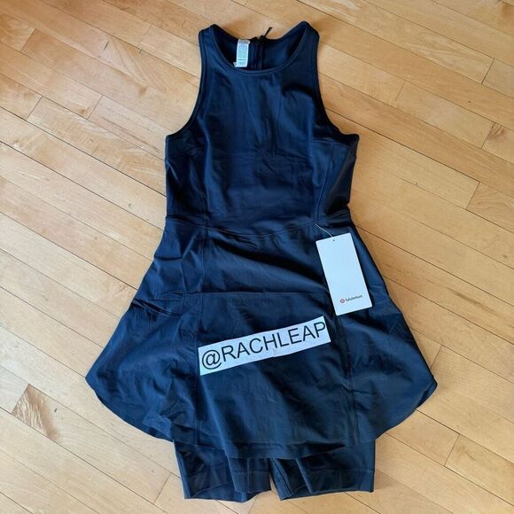 lululemon nulux running dress grey 8” size 4 - Picture 4 of 6